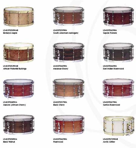ludwig exotic wood snares